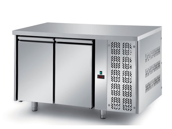 refrigerated ventilated tables with motor, 2 doors mod. fgl1