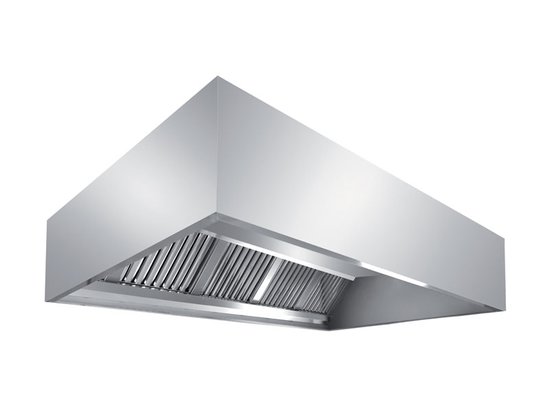 central cubic exhaust hood pl/3000 line, without motor
