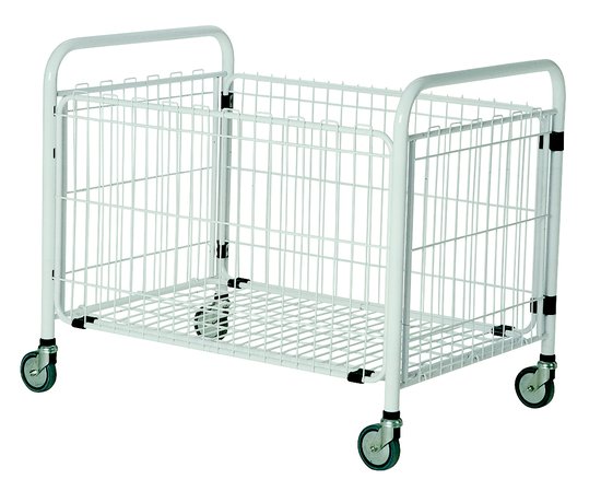 trolleys for linen in plastic