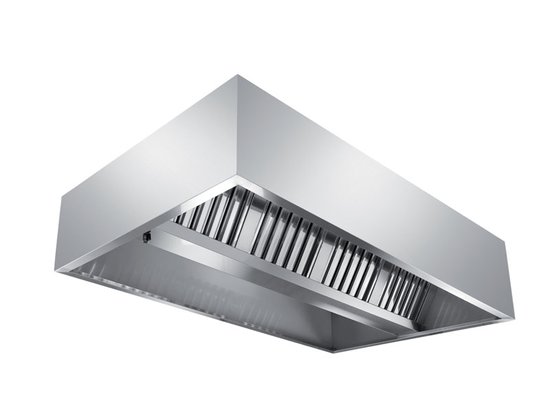 central cubic exhaust hood c/3000 line, without motor