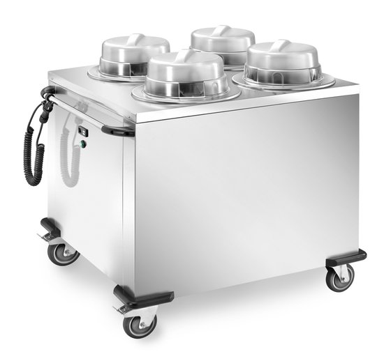 heated dishes distributor