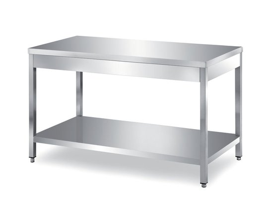 tables on legs with undershelf depth 600